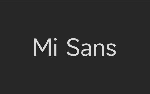 Mi Sans