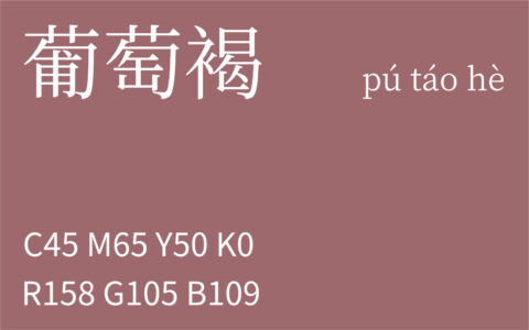 302.立冬 葡萄褐