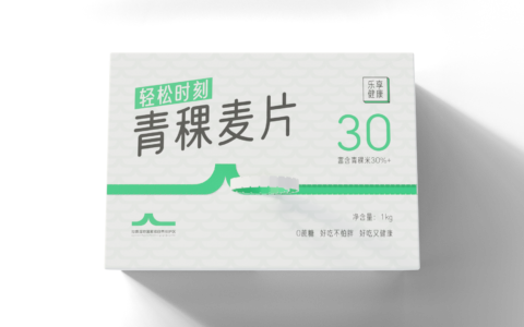 青稞麦片包装