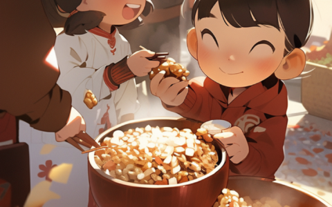 二十四节气二次元风格海报