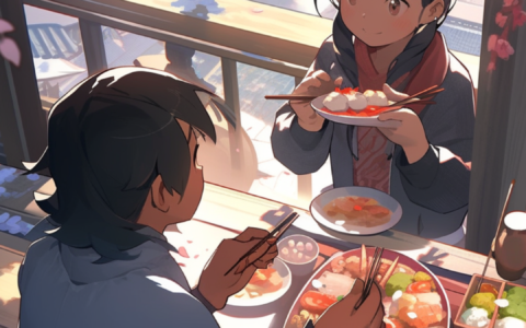 二十四节气二次元风格海报