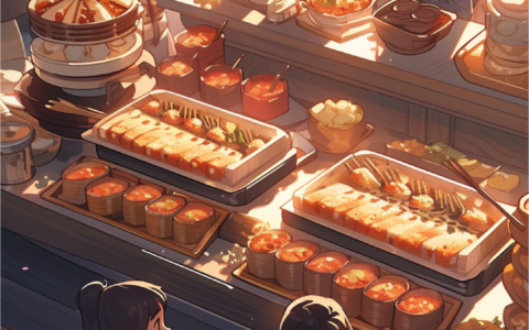 二十四节气二次元风格海报