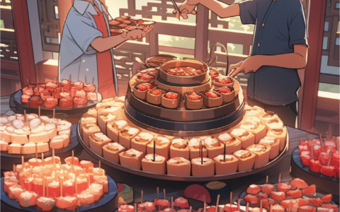 二十四节气二次元风格海报