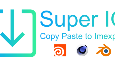 Super IO 1.4.8 导入导出blend文件/模型/图片