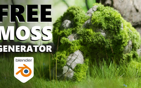 程序化苔藓 – Mossify_V2
