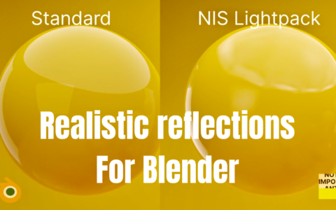 Blender 影棚灯光资产 Nis Light Pack 1.1