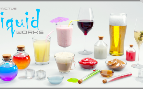 Sanctus Liquid Works 1.0.1 液体资产扩展库