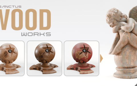 Sanctus Wood Works 1.0.2 木纹资产扩展库