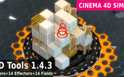 B4D Tools 1.4.3 （Blender 中的 Mograph 工具）