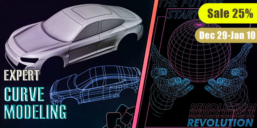 Expert Curve Modeling Blender曲线建模 2.5.6