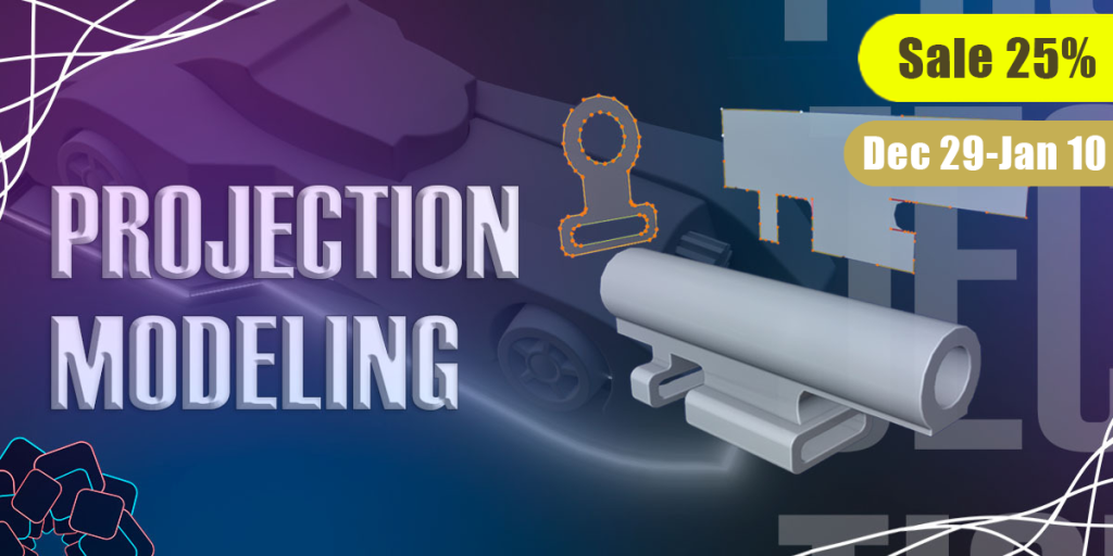 Projection Modeling Blender 投影建模 1.2.0