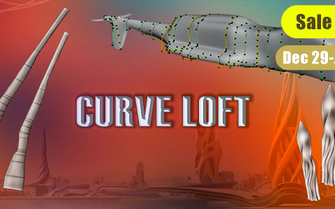 Curve Loft Blender 曲线放样 1.2.7