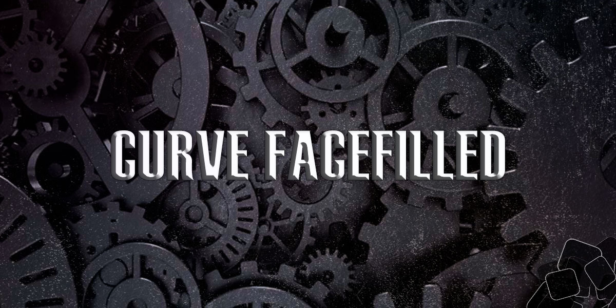 Curve Facefilled Blender 曲线面填充 1.1.9